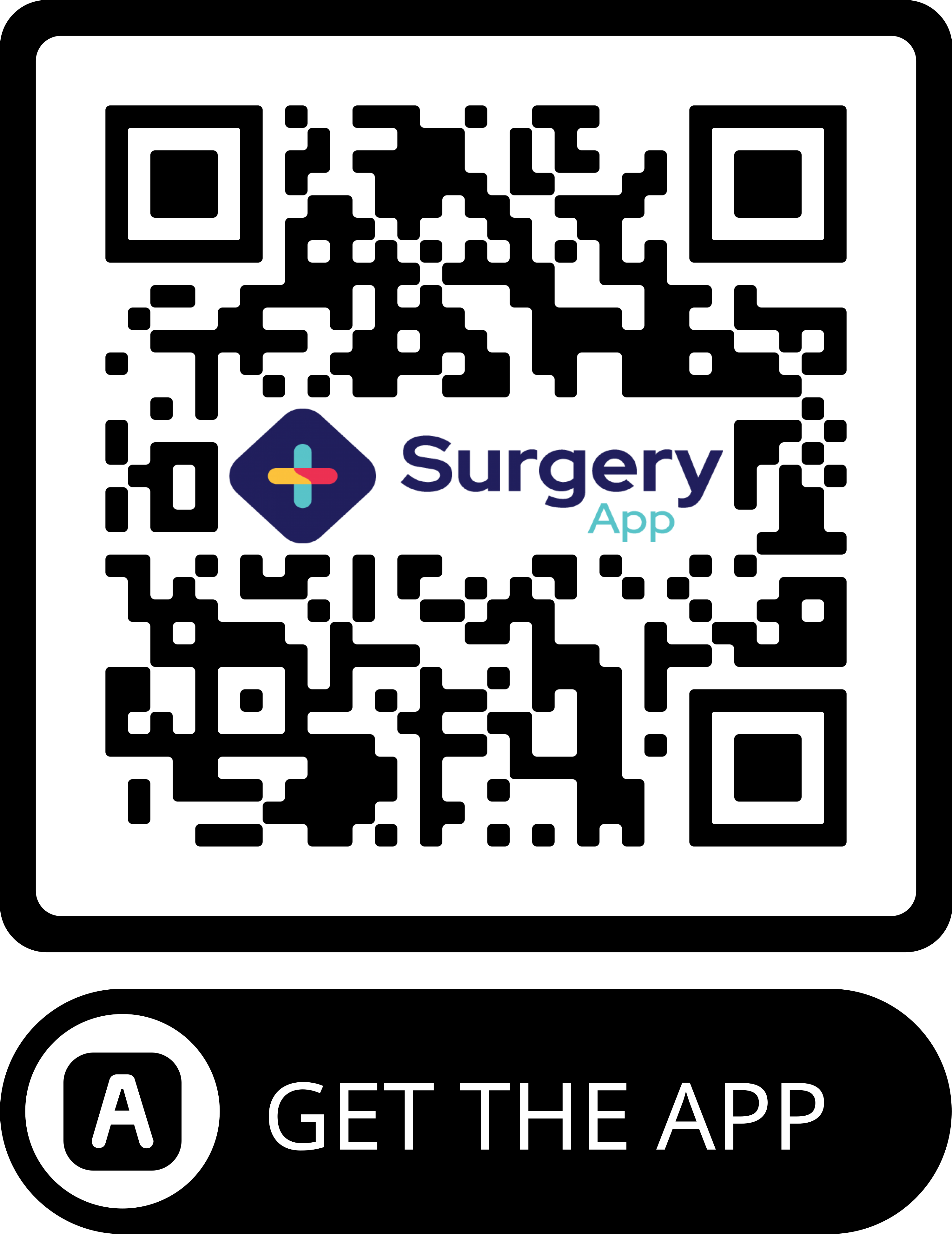 Scan this QR code to get the surgery app