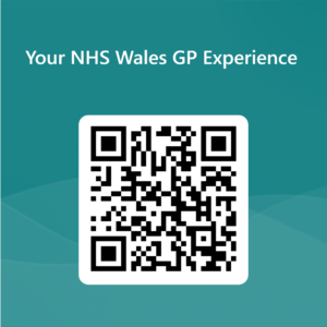 QR code to access the patient experience survey